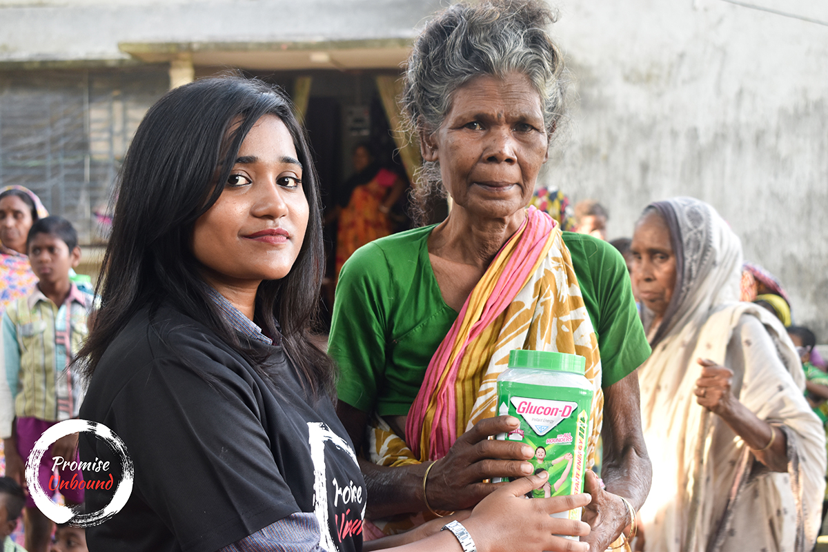 Gift Distribution in Durga Puja 2019 - Kolkata